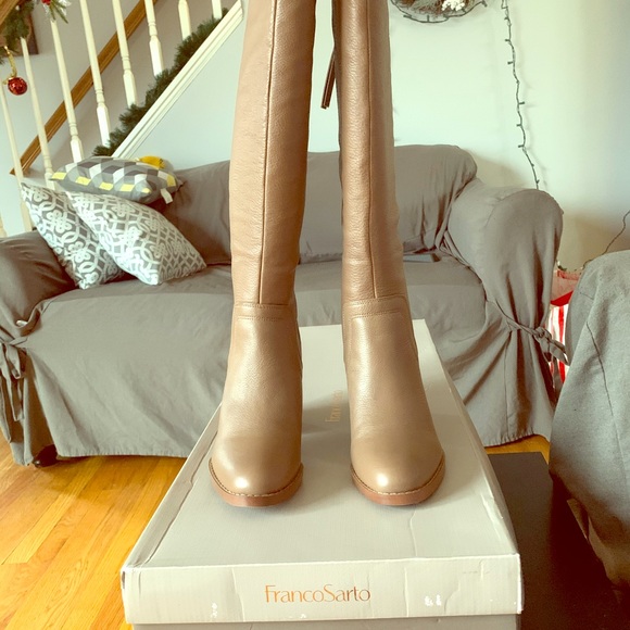 Ruben Embellished Over Knee Boots – Mew Mews Over the knee Boots